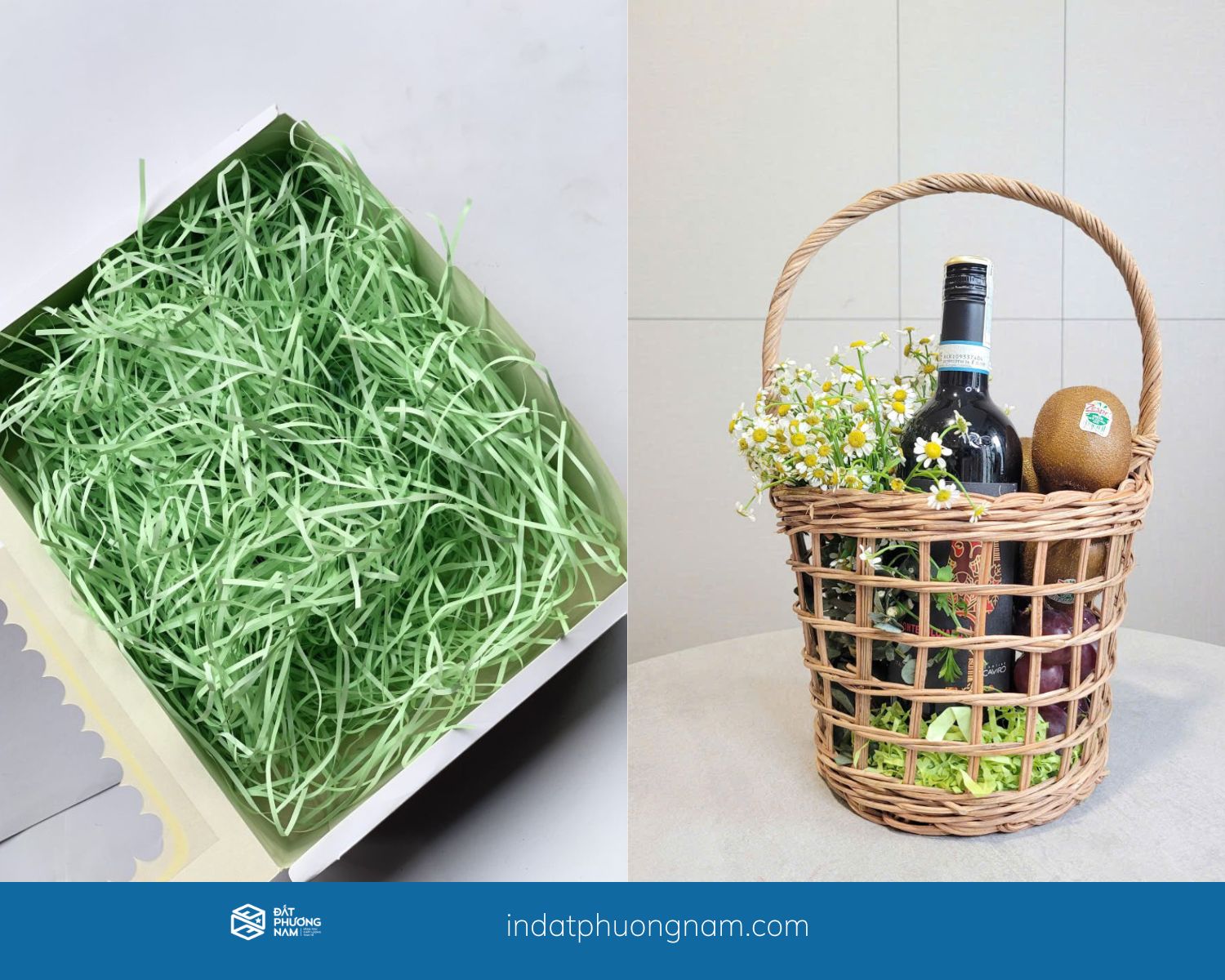 Mua giấy rơm gói quà – Tăng tính thẩm mỹ, bảo vệ sản phẩm an toàn