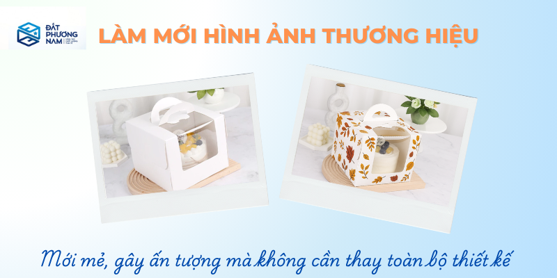 Thay đổi thiết kế bao bì theo mùa